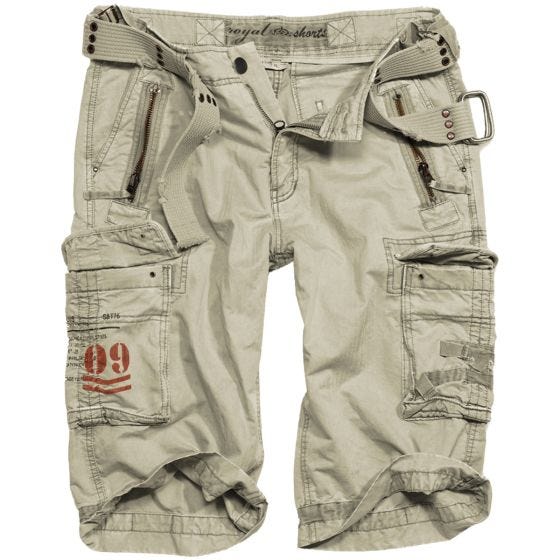 Surplus Royal Shortsit - Royal White
