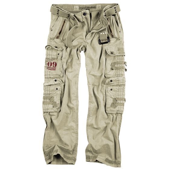 Surplus Royal Traveler Housut - Royal White