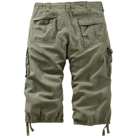 Surplus Trooper Legend 3/4-pituiset Shortsit - Oliivi Pesty