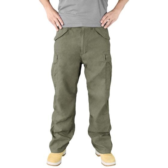 Surplus Vintage Fatigues Housut - Oliivi