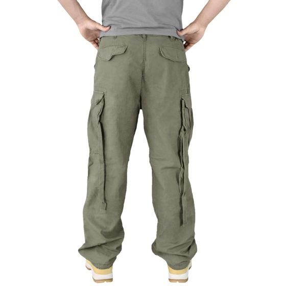 Surplus Vintage Fatigues Housut - Oliivi