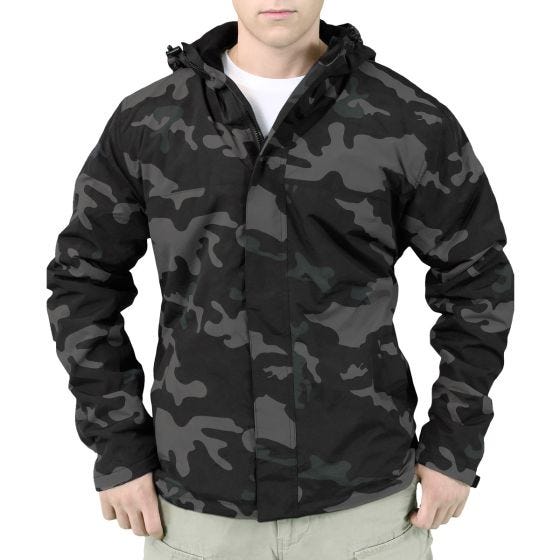 Surplus Tuulitakki Vetoketjullinen - Black Camo