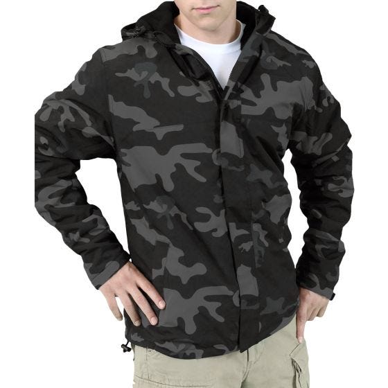 Surplus Tuulitakki Vetoketjullinen - Black Camo