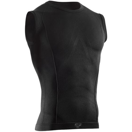 Tervel Comfortline Hihaton Aluspaita - Musta