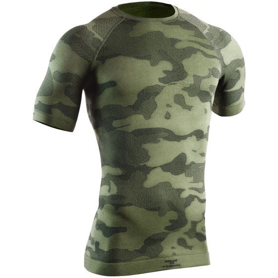 Tervel Optiline Tactical Lyhythihainen Paita - Military/Harmaa