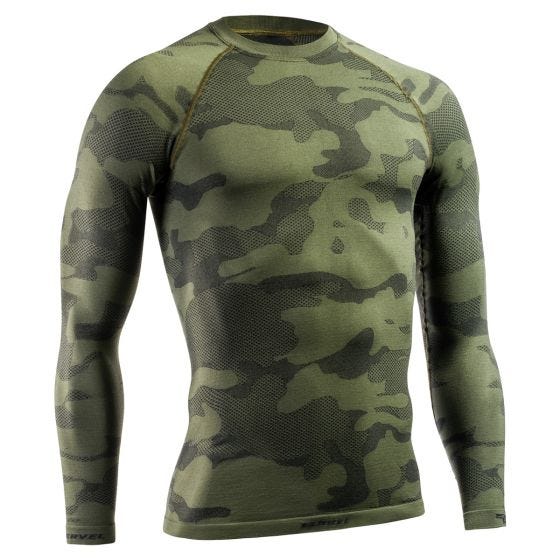Tervel Optiline Light Tactical Pitkähihainen Paita - Military/Harmaa