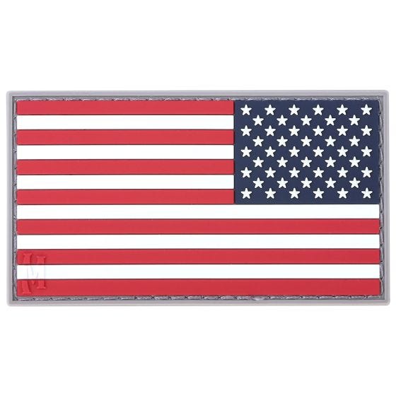 Maxpedition Reverse USA Flag Pieni Moraalimerkki Täysi Väri