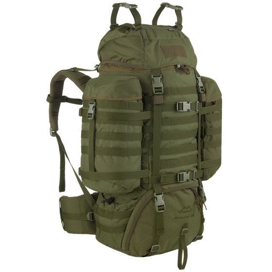 Wisport Raccoon Rinkka 65 L - Oliivinvihreä