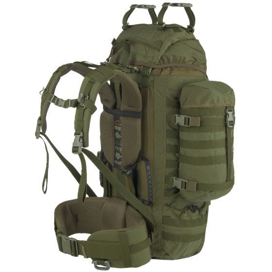 Wisport Raccoon Rinkka 65 L - Oliivinvihreä