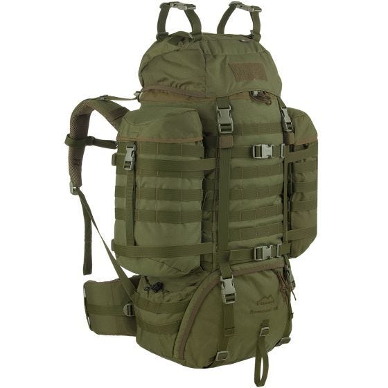 Wisport Raccoon Rinkka 85 L - Oliivinvihreä