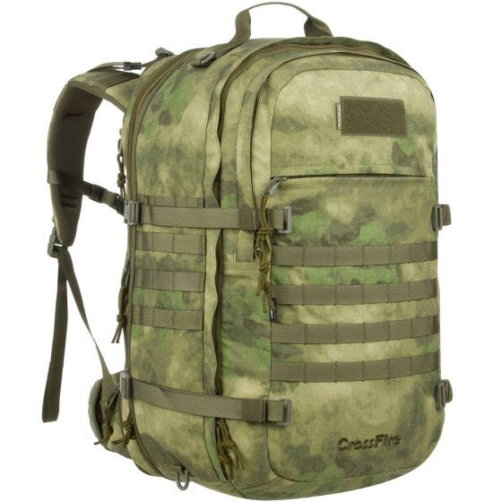 Wisport Crossfire Olkalaukku ja Rinkka A-TACS FG