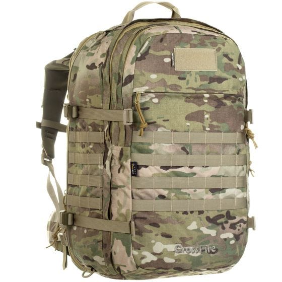 Wisport Crossfire Olkalaukku ja Rinkka MultiCam