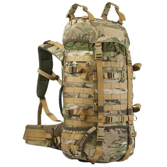 Wisport Raccoon Rinkka 45 L MultiCam