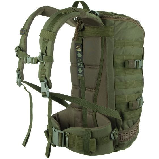 Wisport ZipperFox Rinkka 25 L Oliivinvihreä